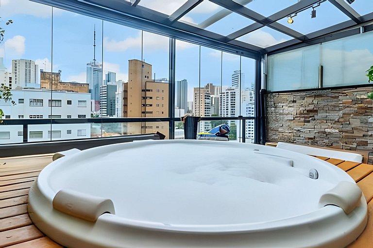 Um Spa em SP com Jacuzzi privativa