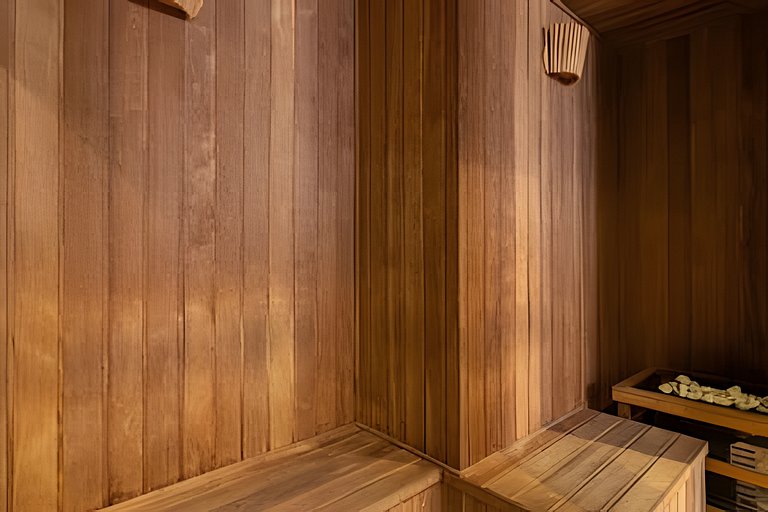 Conforto no Centro c Piscina Sauna Estac e Ar Cond