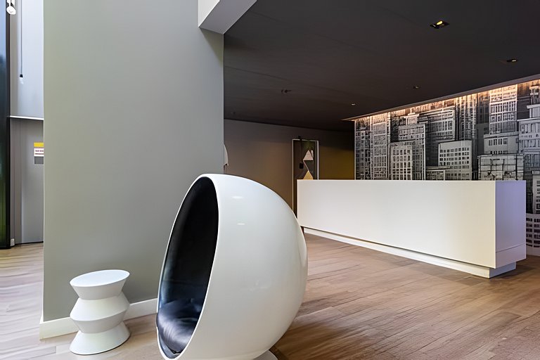 Charme no Centro de SP - Piscina Estac e Ar Condi