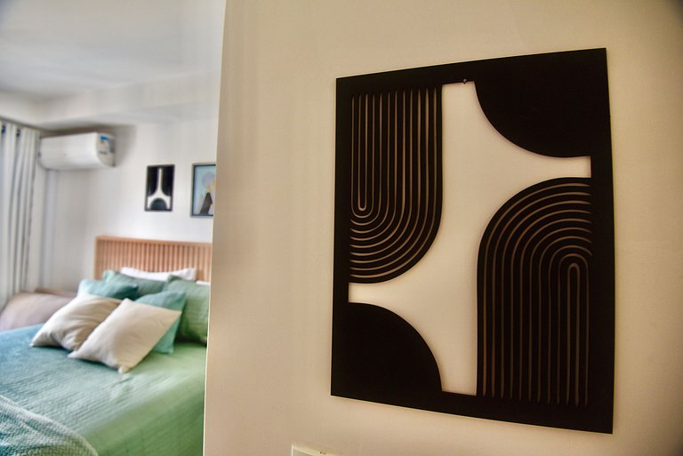 Charme no Centro de SP - Piscina Estac e Ar Condi