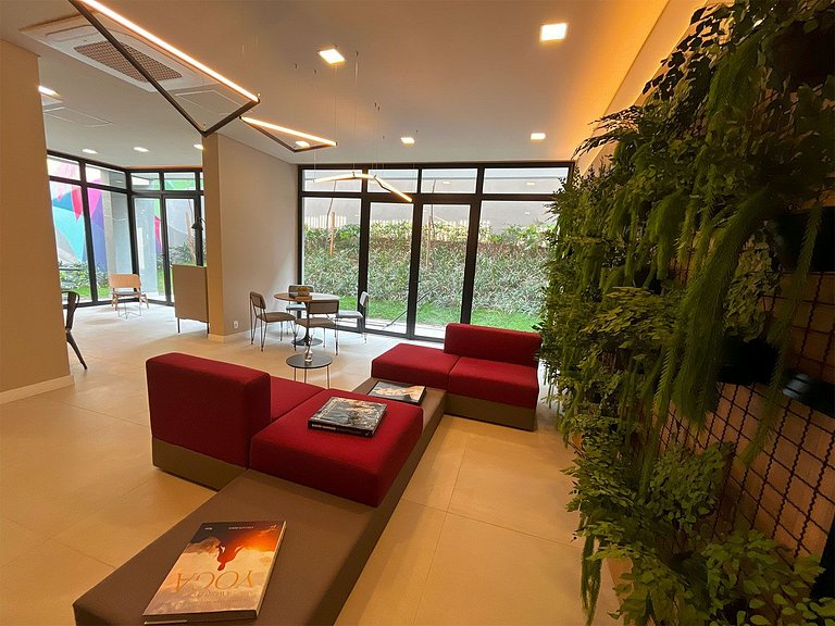 Comodidade na V Madalena - Ar e Rooftop