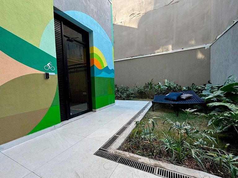 Garagem, Cama QUEEN, Ar e Piscina na V. Madalena - 15 min da