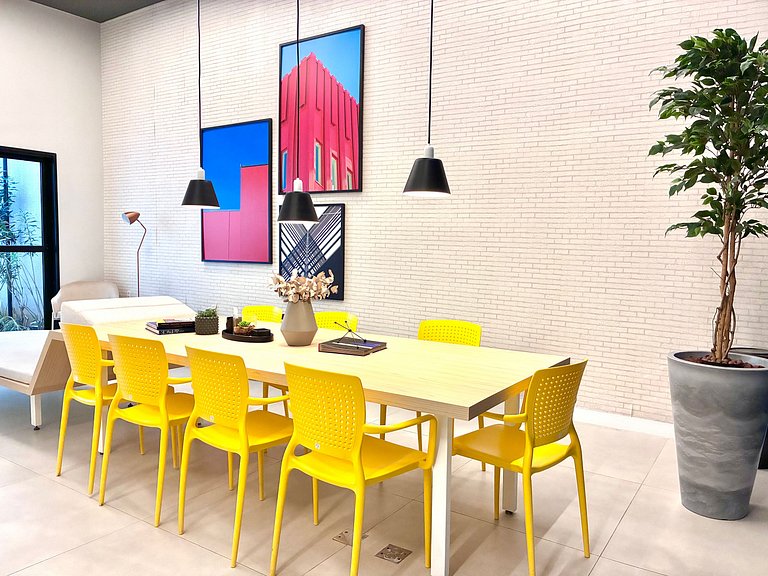 Conforto - 10 min da Av Paulista - AC e Rooftop