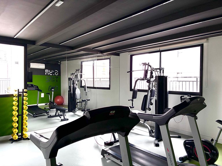 Moderno Frei Caneca| 10min Paulista + Rooftop + Ar