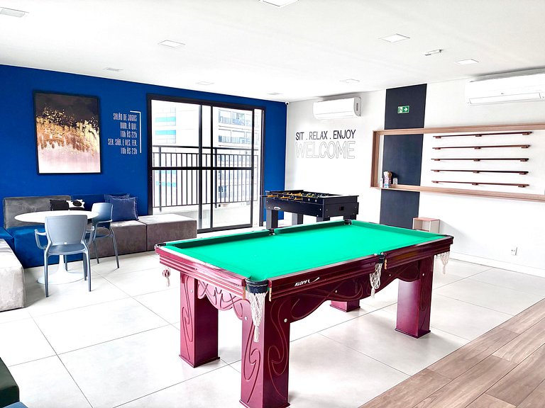 Conforto - 10 min da Av Paulista - AC e Rooftop