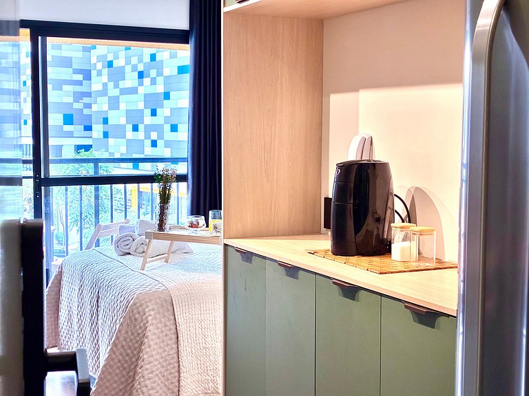 Moderno Frei Caneca| 10min Paulista + Rooftop + Ar