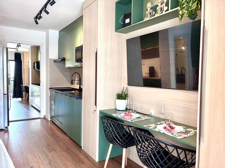 Moderno Frei Caneca| 10min Paulista + Rooftop + Ar