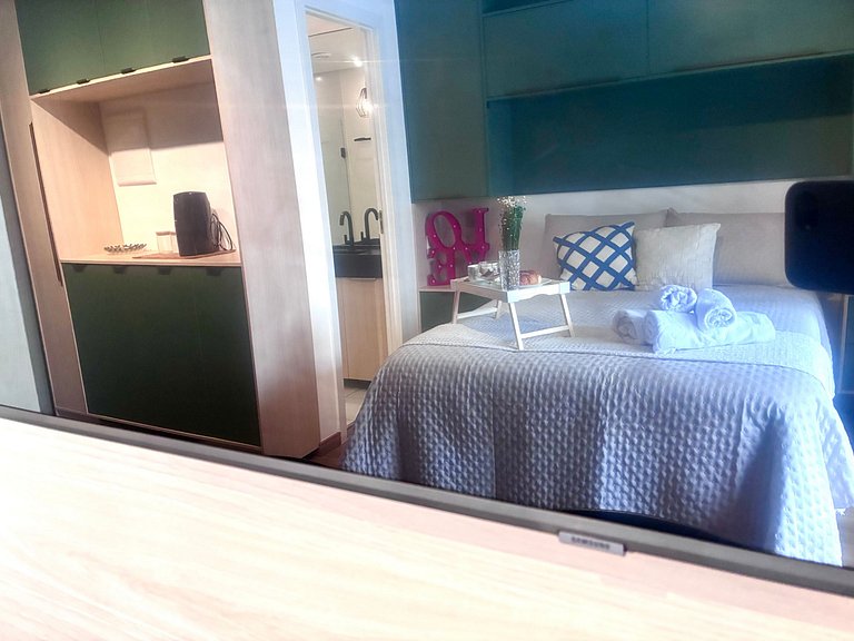 Conforto - 10 min da Av Paulista - AC e Rooftop