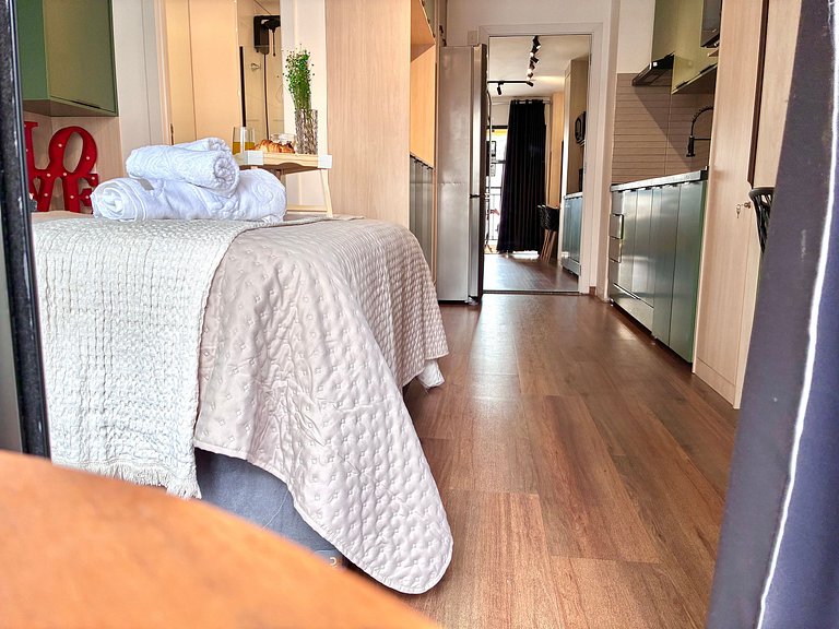 Moderno Frei Caneca| 10min Paulista + Rooftop + Ar