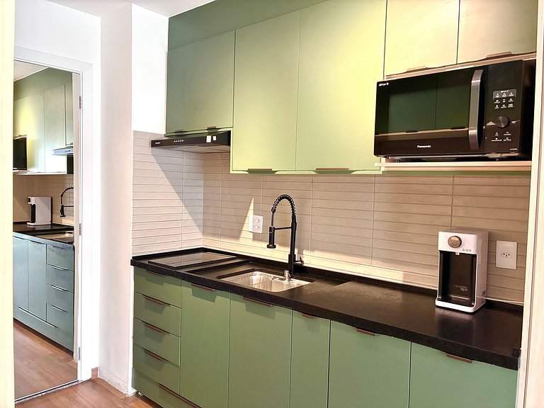 Moderno Frei Caneca| 10min Paulista + Rooftop + Ar