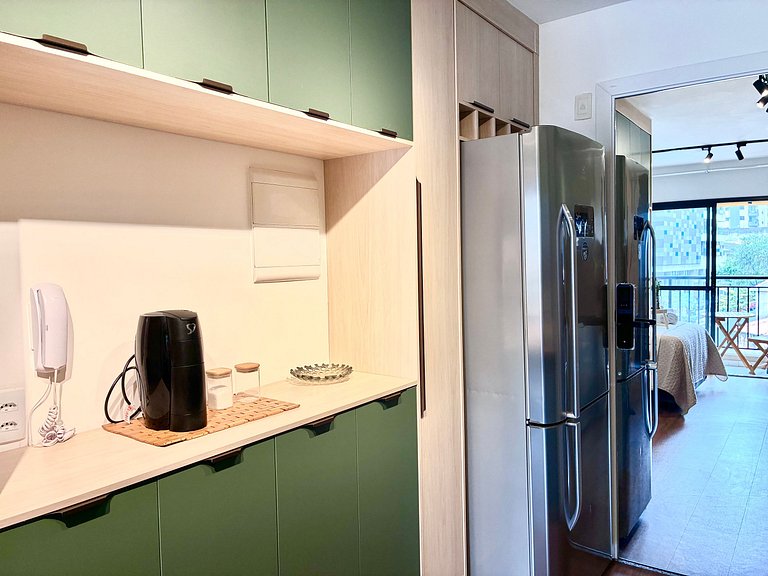 Conforto - 10 min da Av Paulista - AC e Rooftop