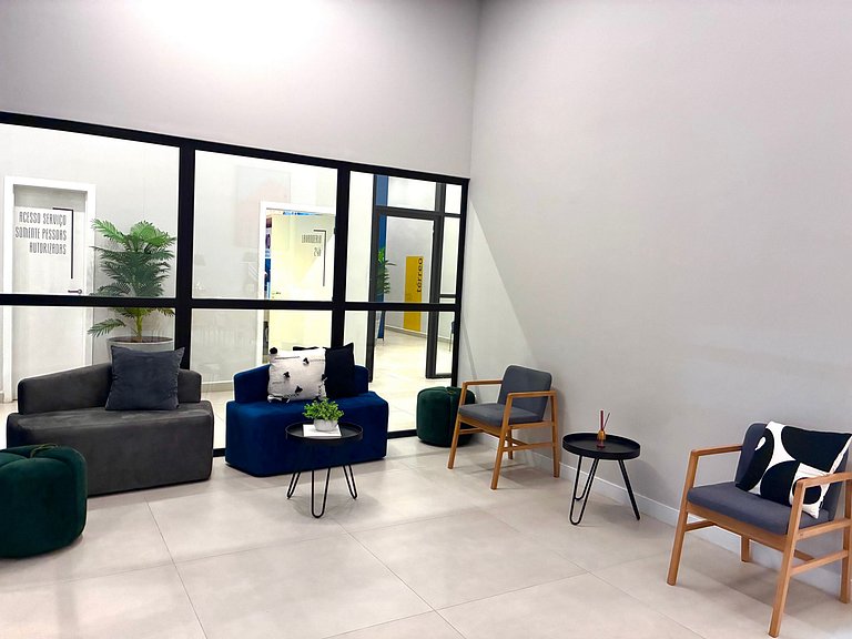 Shopping Frei Caneca|10min Paulista + Rooftop + Ar