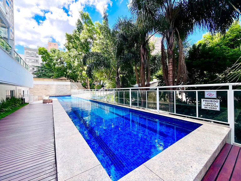 Perfeita localização - Garagem, Piscina e Academia