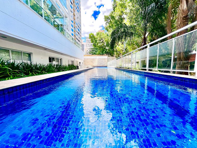 Perfeita localização - Garagem, Piscina e Academia