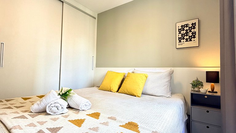 Perfeita localização - Garagem, Piscina e Academia