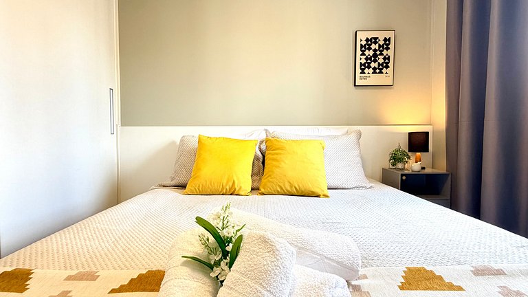 Perfeita localização - Garagem, Piscina e Academia