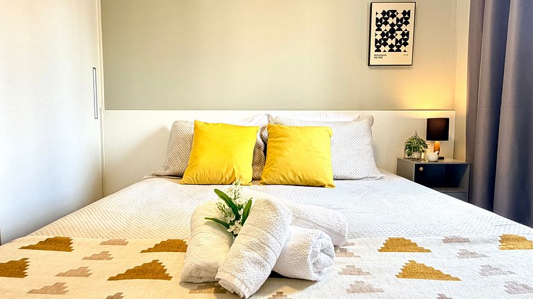 Perfeita localização - Garagem, Piscina e Academia