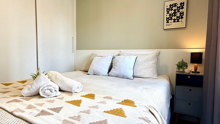 Perfeita localização - Garagem, Piscina e Academia