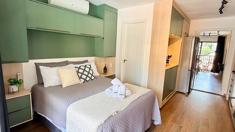 Moderno Frei Caneca| 10min Paulista + Rooftop + Ar