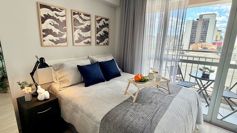 Retiro Zen na Liberdade | 200m do Metrô + Rooftop