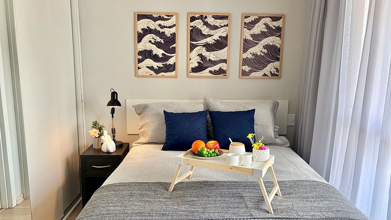 Retiro Zen na Liberdade | 200m do Metrô + Rooftop