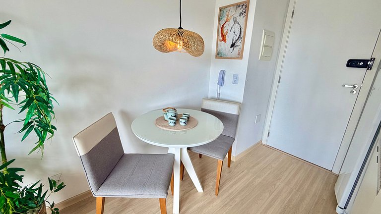 Conforto na Av. Liberdade - AC e Rooftop