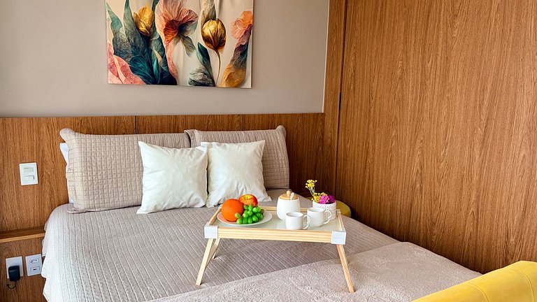 Liberdade - Incrível vista com AC e Rooftop