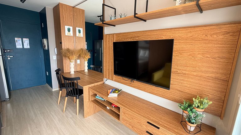 Liberdade - Incrível vista com AC e Rooftop