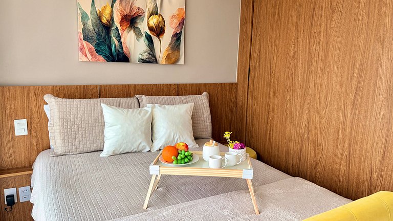 Liberdade - Incrível vista com AC e Rooftop