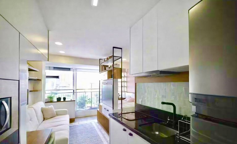 Charme e conforto no coração da Liberdade