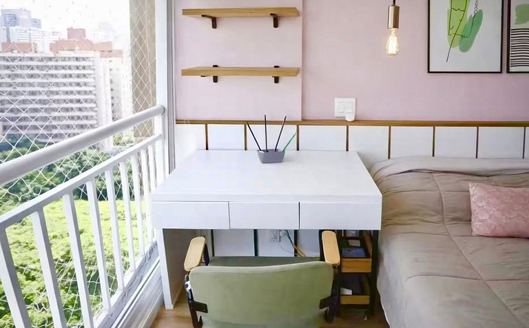 Charme e conforto no coração da Liberdade