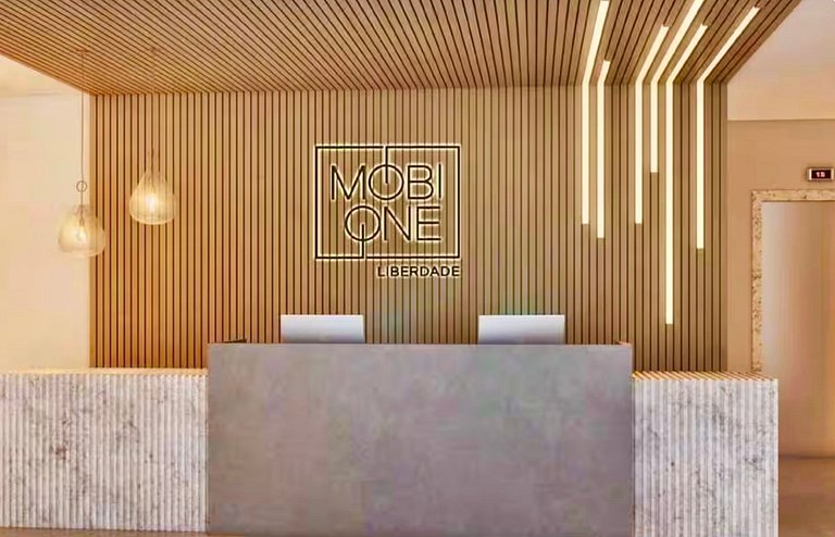 Coração da Liberdade | Acomoda 4 | Ar + Rooftop + Gym