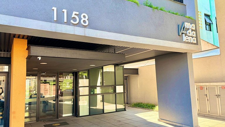 Comodidade na V Madalena - Ar e Rooftop