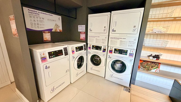 Comodidade na V Madalena - Ar e Rooftop