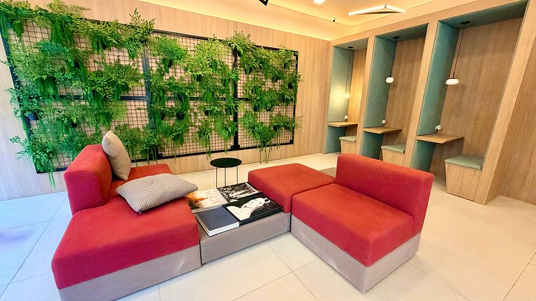 Comodidade na V Madalena - Ar e Rooftop