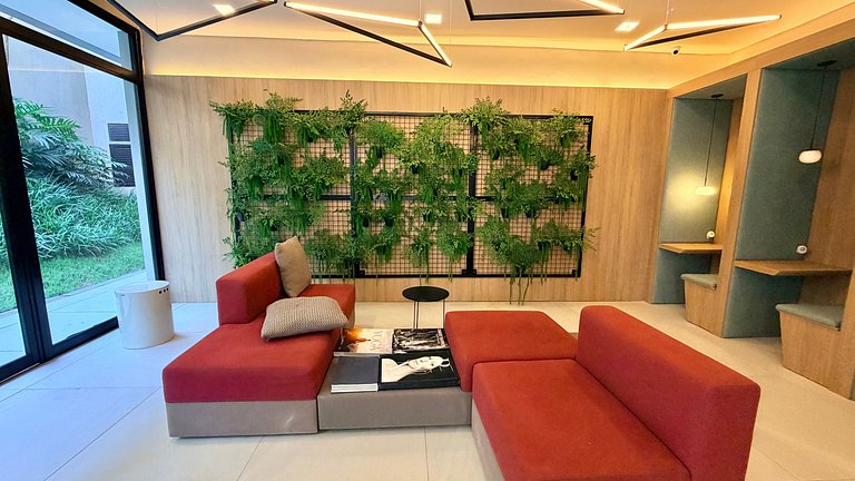 Comodidade na V Madalena - Ar e Rooftop