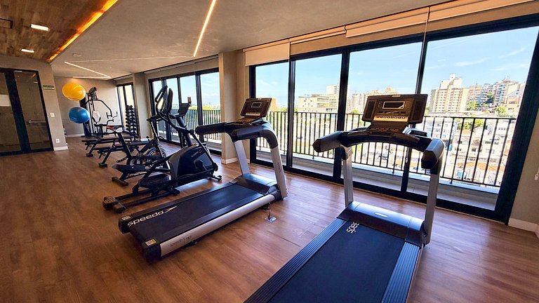 Comodidade na V Madalena - Ar e Rooftop