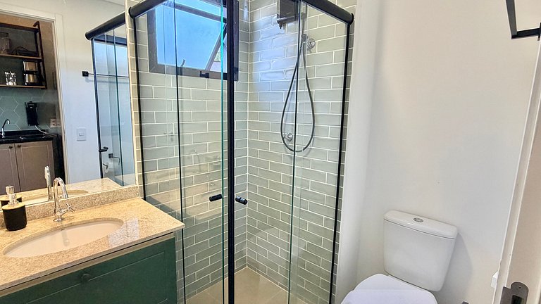 Comodidade na V Madalena - Ar e Rooftop