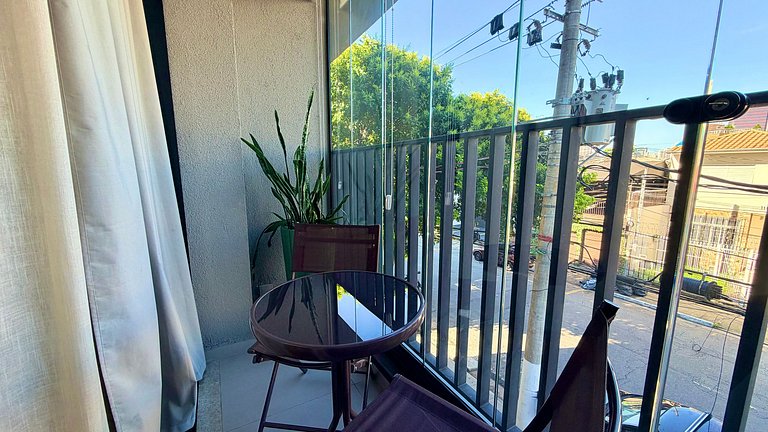 Comodidade na V Madalena - Ar e Rooftop