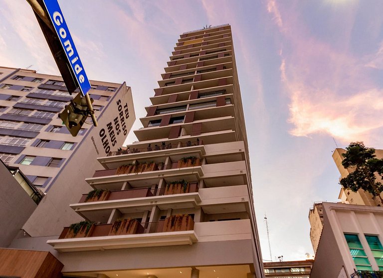 Av. Paulista a 2 minutos - Piscina incrível no rooftop e ar-