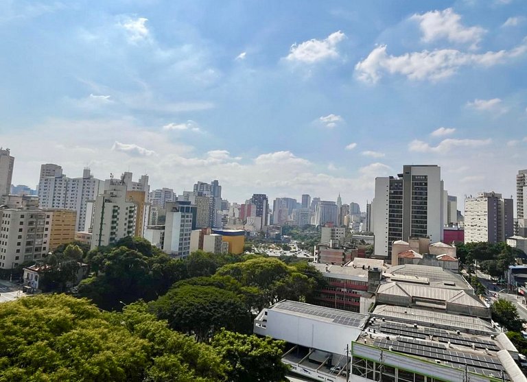 Studio Boho Liberdade| Acomoda 4 | 260m Metrô + AC