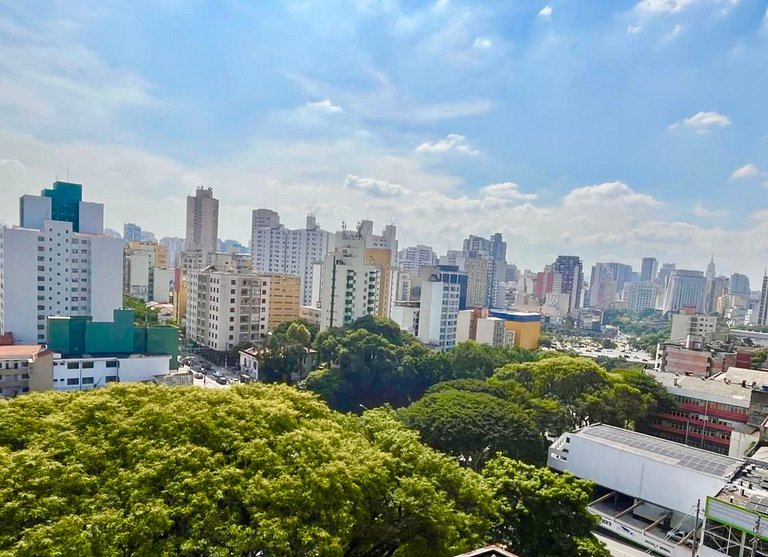 Studio Boho Liberdade| Acomoda 4 | 260m Metrô + AC