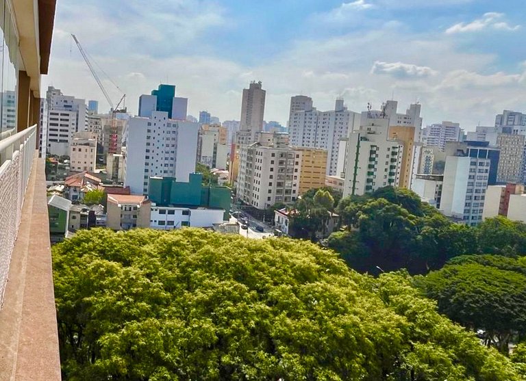 Studio Boho Liberdade| Acomoda 4 | 260m Metrô + AC