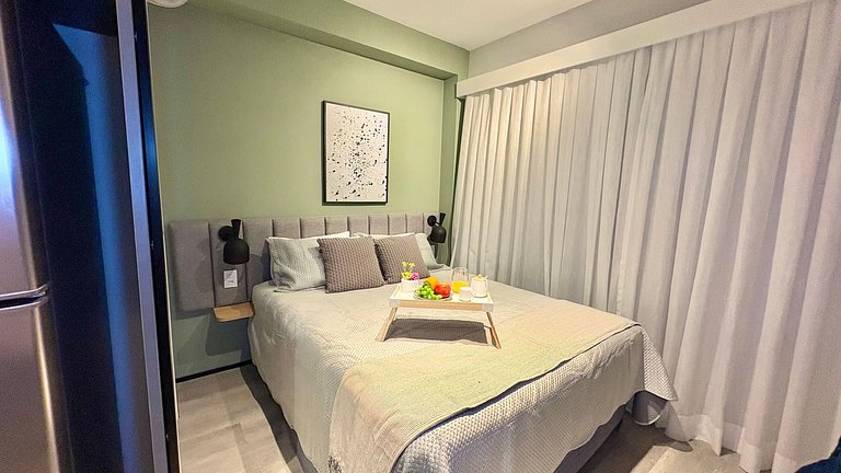 Av. Paulista a 2 minutos - Piscina incrível no rooftop e ar-