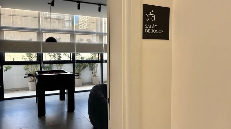 Av. Paulista a 2 minutos - Piscina incrível no rooftop e ar-