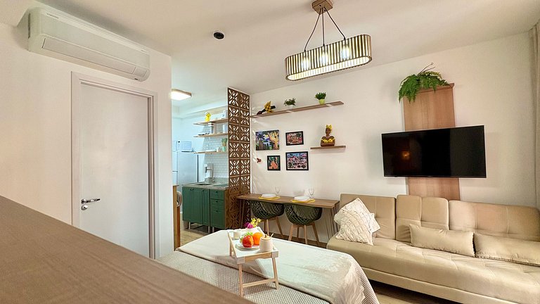 Butantã - Studio novo moderno - Próx Metrô - USP - Acomoda 4