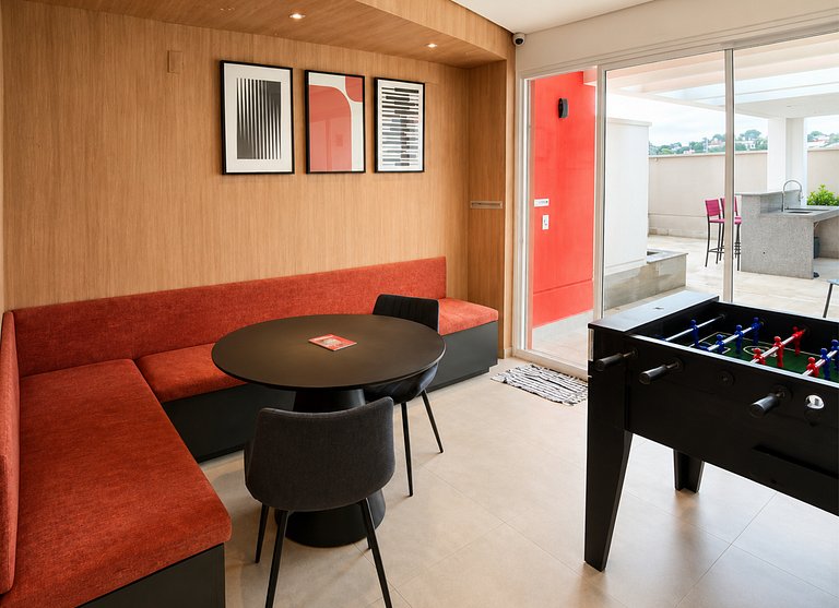 Butantã - Studio novo moderno - Próx Metrô - USP - Acomoda 4