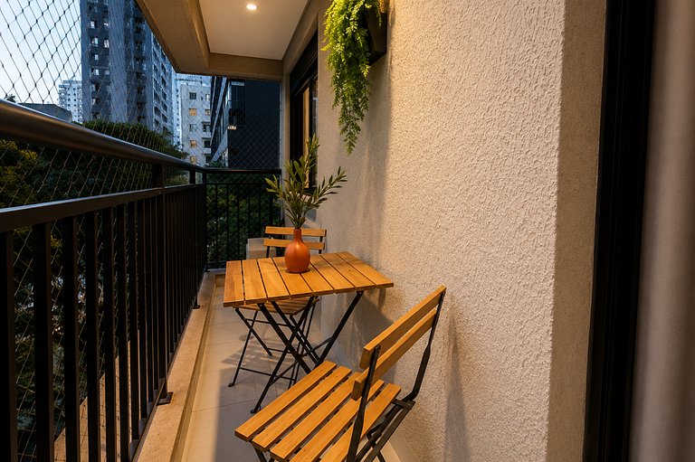 Espaço e conforto | Frei Caneca 10min Paulista